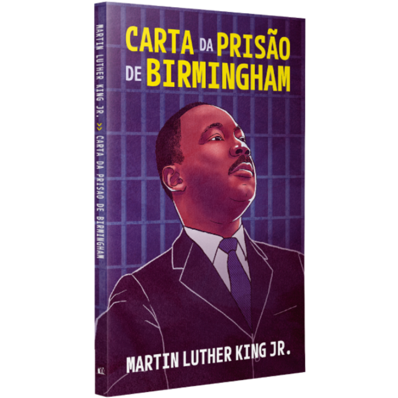 Capa de 'Carta da Pris&atilde;o de Birmingham', de Martin Luther King Jr.