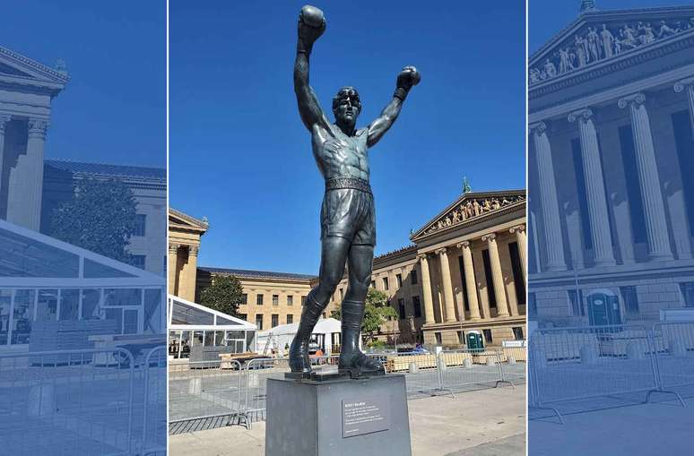 Est&aacute;tua de Rocky Balboa &eacute; uma das atra&ccedil;&otilde;es mais famosas de Filad&eacute;lfia e palco de uma curiosa tradi&ccedil;&atilde;o esportiva &ndash;