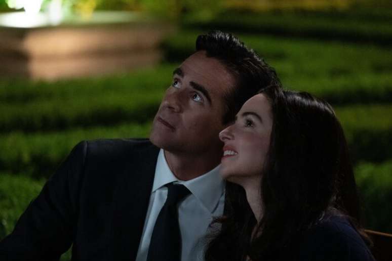 Laura Donnelly e Colin Farrell em cena da segunda temporada de 'Sugar'