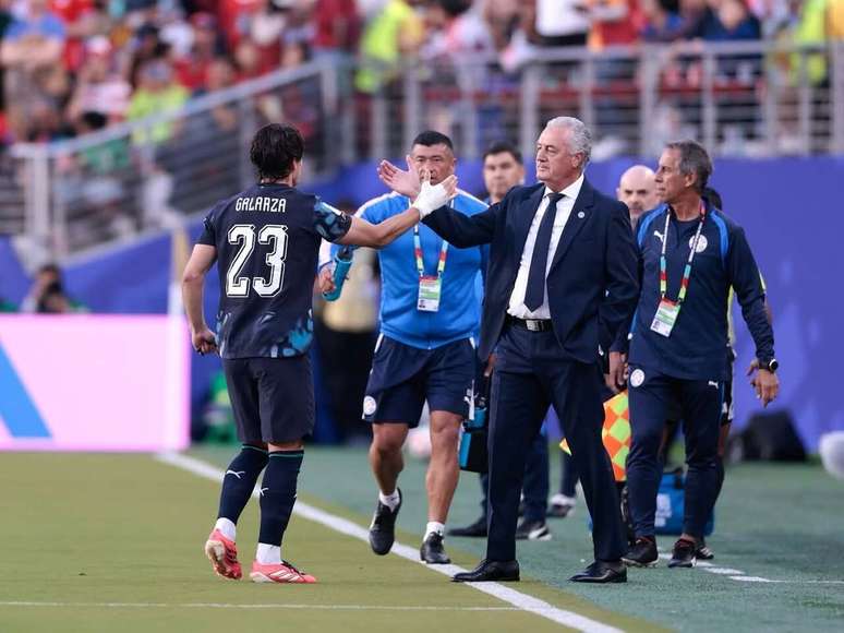 Galarza marcou o segundo gol paraguaio nesta Copa &ndash;