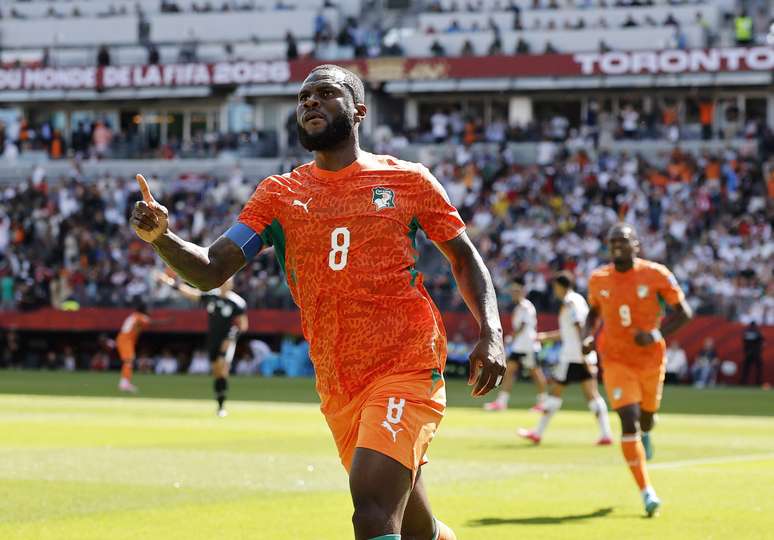 Primeiro gol da Costa do Marfim (Photo by Michael Reaves/Getty Images)