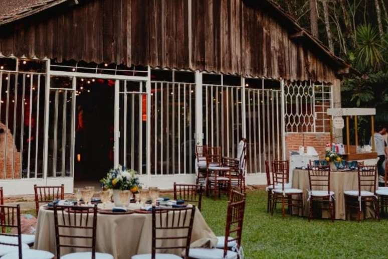 S&iacute;tio de Giulia Gam decorado para casamento
