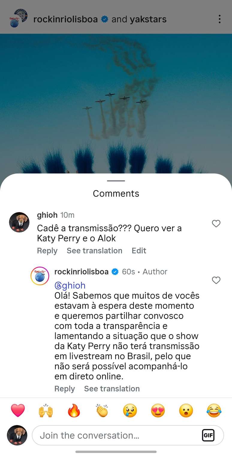 Reprodu&ccedil;&atilde;o/Instagram