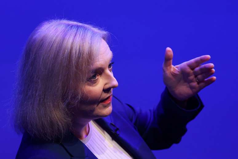 Liz Truss foi muito criticada durante seu curto mandato