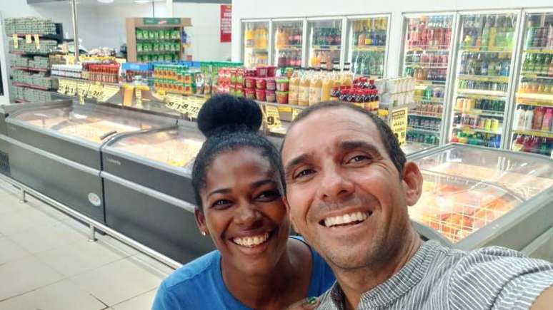 Evelio e esposa hoje moram em Boa Vista, Roraima
