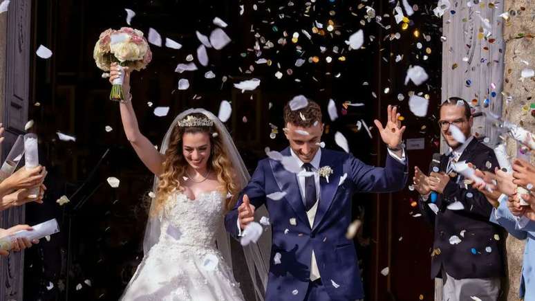 Registro do casamento de Diogo Jota e Rute Cardoso 