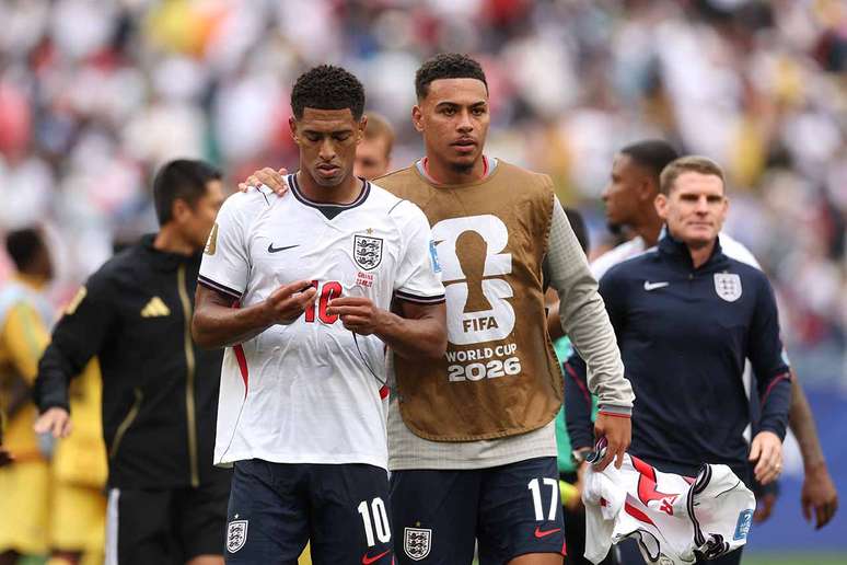 Jude Bellingham ap&oacute;s o empate da Inglaterra com Gana &ndash;