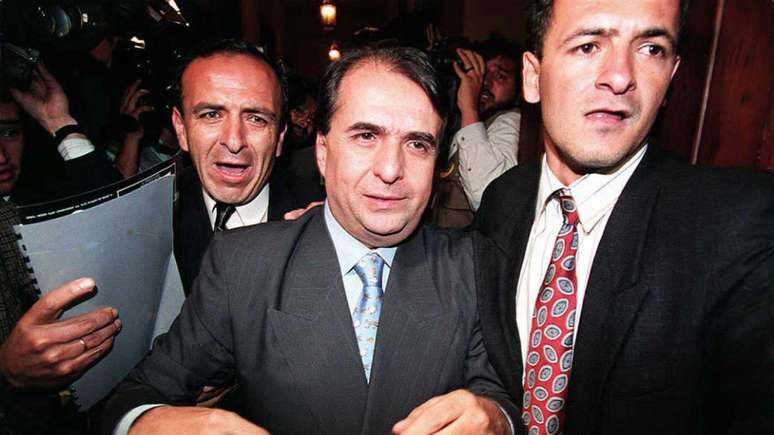 Alberto Santofimio Botero era cliente de De la Espriella. O ex-ministro da Justi&ccedil;a cumpre pena de pris&atilde;o por seu envolvimento no assassinato do candidato presidencial Luis Carlos Gal&aacute;n, em 1989