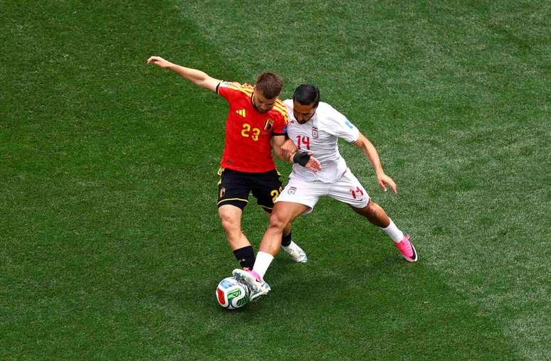 Ir&atilde; e B&eacute;lgica ficaram no empate em 0 a 0 pela segunda rodada da Copa do Mundo &ndash;