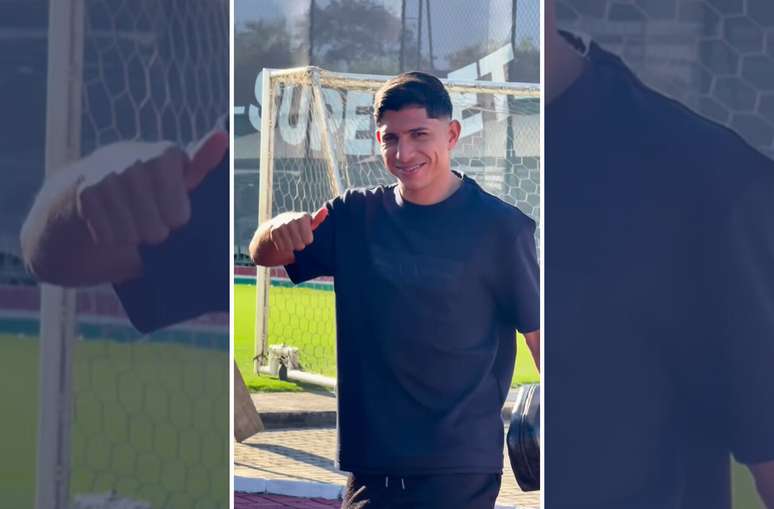 Savarino na reapresenta&ccedil;&atilde;o do Fluminense no CT Carlos Castilho &ndash;