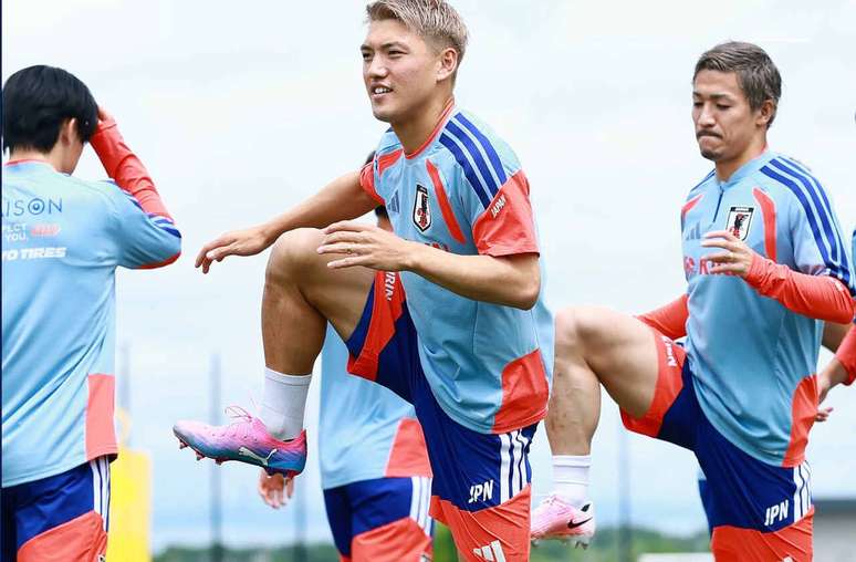 Ritsu Doan e companhia se prepararam para o confronto diante da Su&eacute;cia, em Dallas &ndash;
