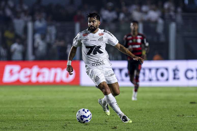 Tom&aacute;s Rinc&oacute;n pelo Santos 