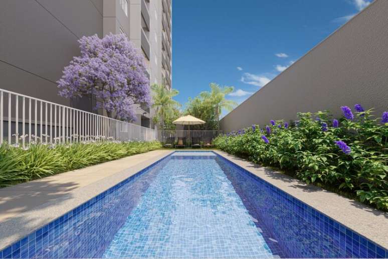 Kazzas Vila das Merc&ecirc;s, projeto da Kallas, tem piscina