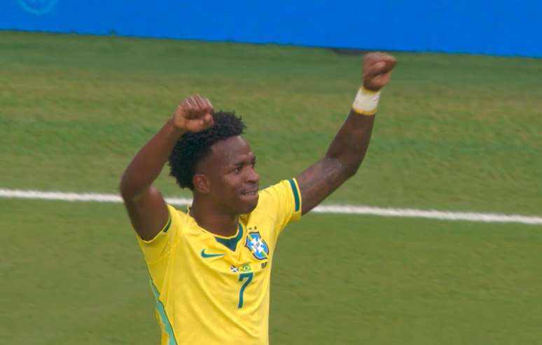 Vini Jr marca nos tr&ecirc;s primeiros jogos do Brasil na Copa do Mundo &ndash;