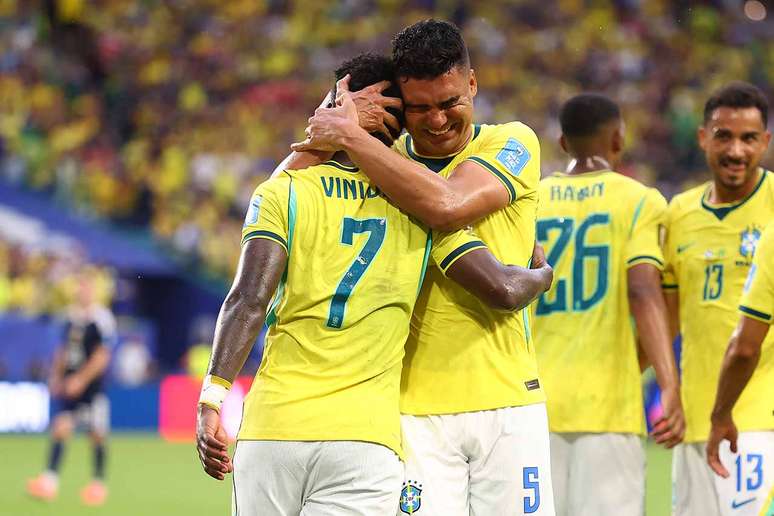 Vini Jr destaca evolu&ccedil;&atilde;o da Sele&ccedil;&atilde;o e mant&eacute;m foco no mata-mata &ndash;