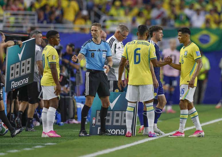 Endrick entrou no segundo tempo na vit&oacute;ria do Brasil sobre a Esc&oacute;cia &ndash;