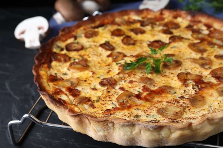 Torta de cogumelo 
