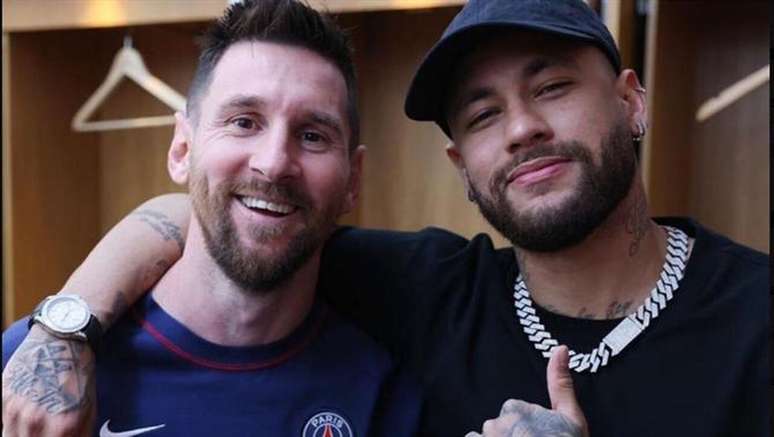 Messi e Neymar tem uma amizade antiga &ndash;