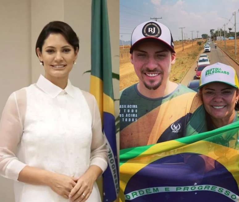 Michelle e Jair Renan trocam farpas por apoio do cl&atilde; Bolsonaro em Bras&iacute;lia