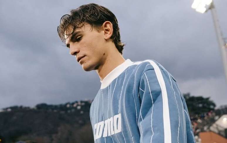 Nico Paz foi o destaque do Como na boa campanha no Campeonato Italiano da &uacute;ltima temporada &ndash; Divulga&ccedil;&atilde;o/Como1907