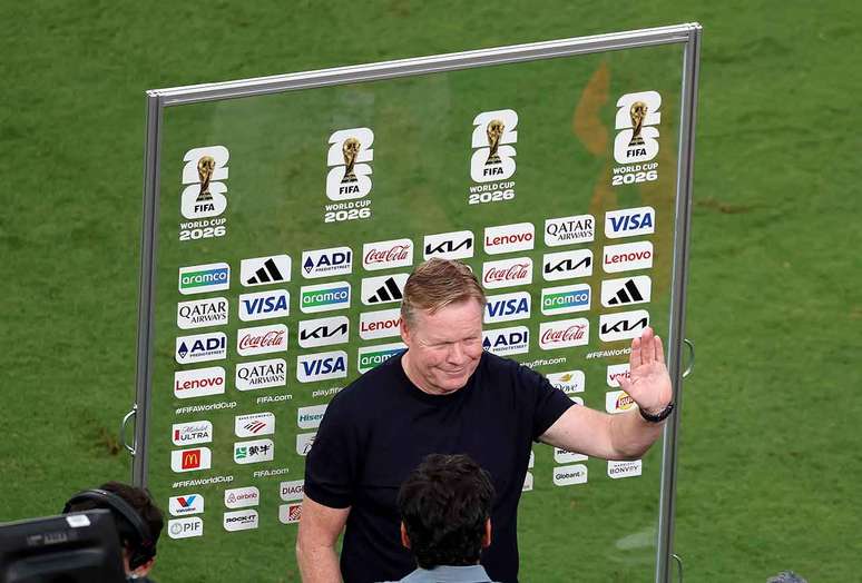 Ronald Koeman em entrevista ap&oacute;s jogo da Holanda &ndash;