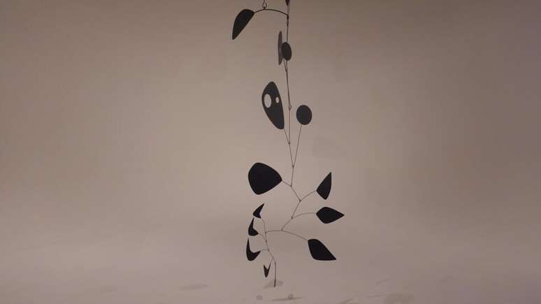 A "Vi&uacute;va Negra", de 1948, de Alexander Calder, no Instituto dos Arquitetos do Brasil, exposto em Paris, em 19 de junho de 2026.