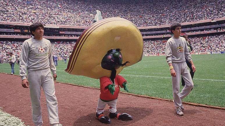 O mascote mexicano na Copa do Mundo da Fifa de 1986 parecia capturar perfeitamente o esp&iacute;rito do torneio