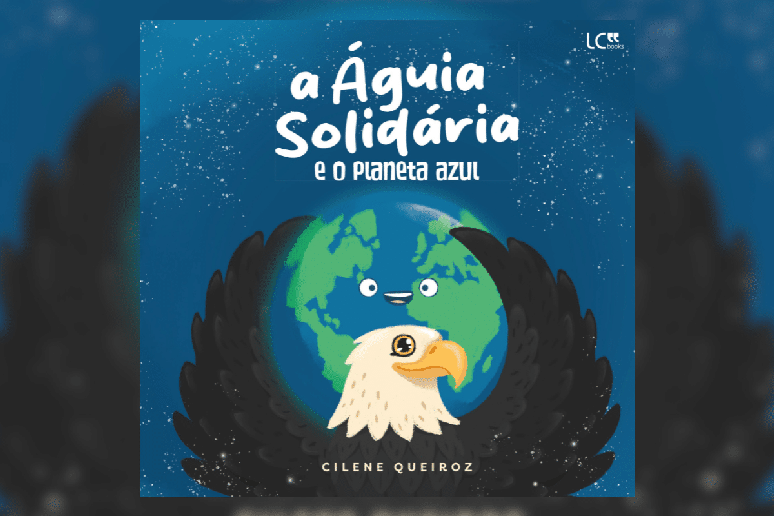 &ldquo;A &aacute;guia solid&aacute;ria e o Planeta Azul&rdquo; convida os pequenos leitores a uma jornada com Sury, Black e Pitoco por cen&aacute;rios diversos, onde testemunham problemas ambientais 