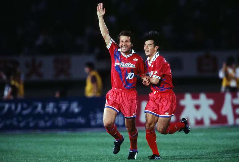 Zico foi jogador do Kashima Antlers, do Jap&atilde;o 