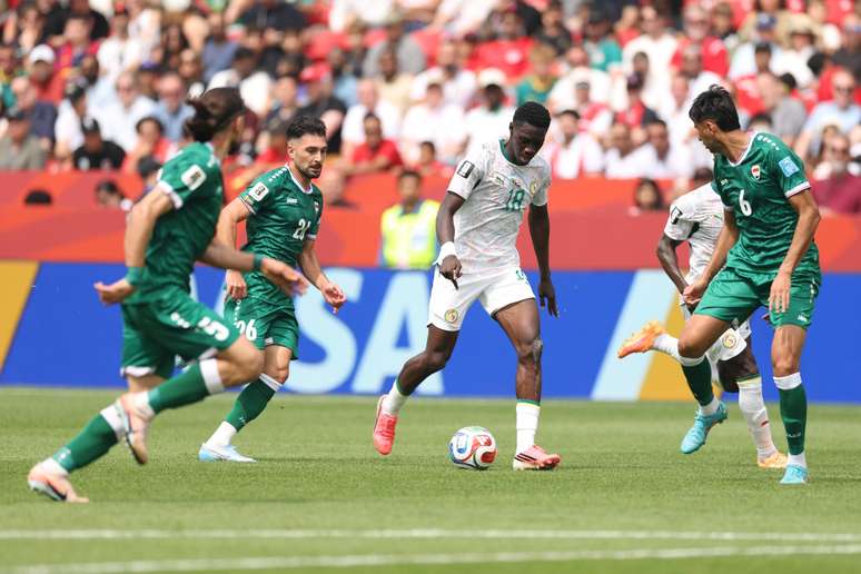 Iraque durante jogo contra o Senegal (Photo by Megan Briggs/Getty Images)