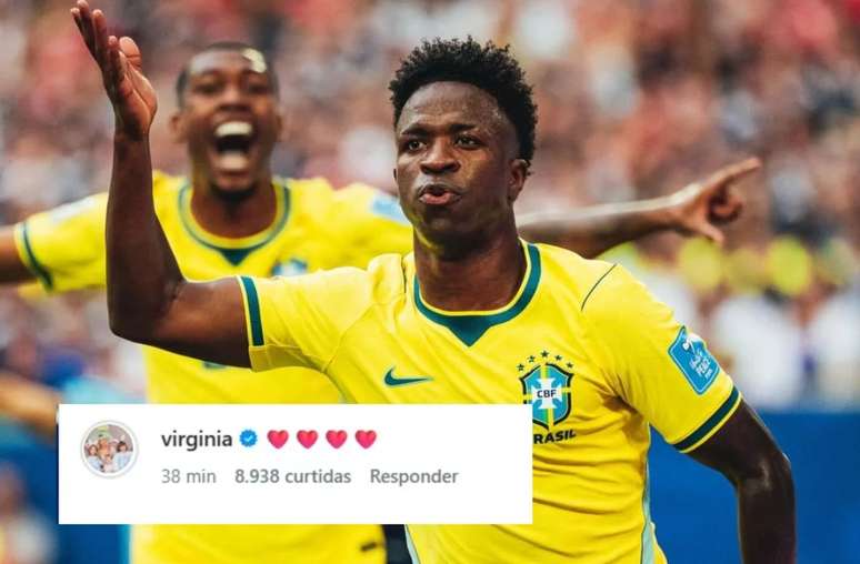 Coment&aacute;rio no perfil de Vini Jr. ap&oacute;s o jogo &ndash;