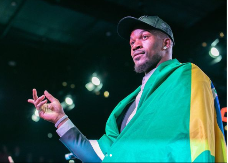 Jimmy Butler &eacute; f&atilde; do futebol brasileiro &ndash;
