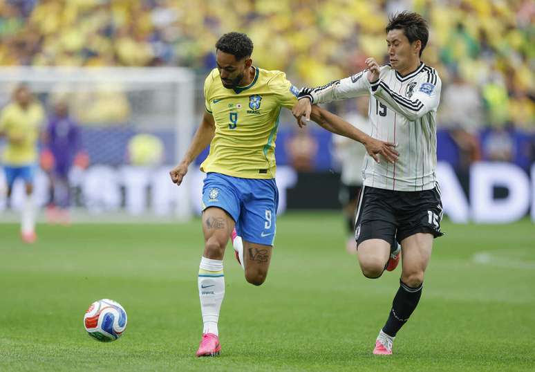 Matheus Cunha foi titular contra o Jap&atilde;o &ndash;