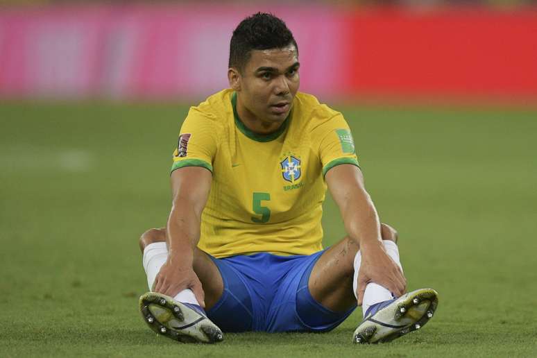 Casemiro pela Sele&ccedil;&atilde;o Brasileira 