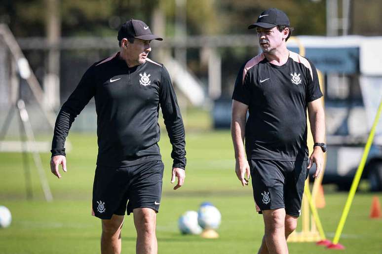 Imagens do treinamento do Corinthians &ndash;