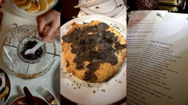 A balada VIP tem caviar e pratos com trufas no meu, al&eacute;m de bebidas caras