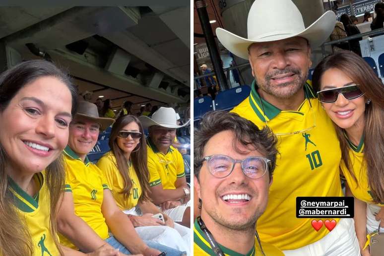 Neypai posa para fotos em est&aacute;dio