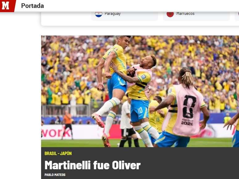 Marca exalta classifica&ccedil;&atilde;o do Brasil &agrave;s oitavas de final