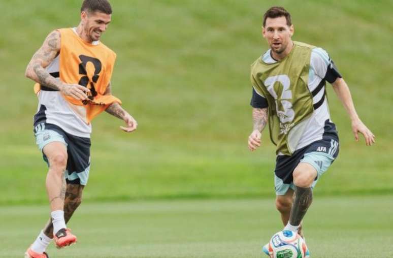 Divulga&ccedil;&atilde;o / AFA - Legenda: Messi lidera a Argentina rumo a mais um t&iacute;tulo mundial