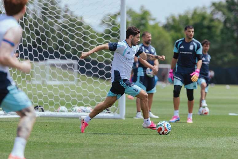 Argentina realiza treinos na cidade &ndash;