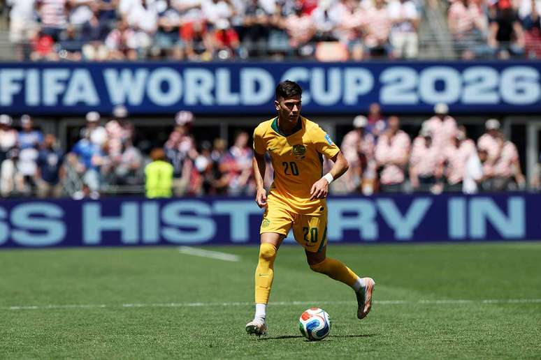 Volpato em sua estreia na Copa do Mundo de 2026 &ndash;