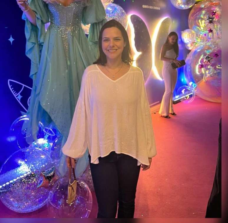 Caren Lima seguiu como paquita at&eacute; o in&iacute;cio dos anos 2000