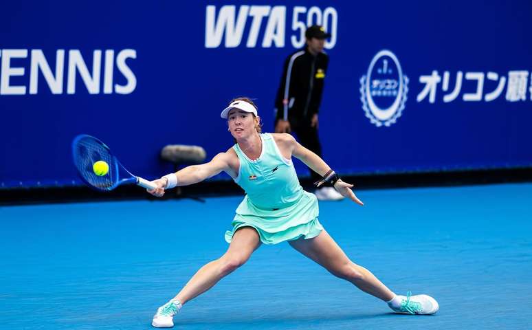 Maya Joint, tenista australiana, durante do WTA 500 de T&oacute;quio 