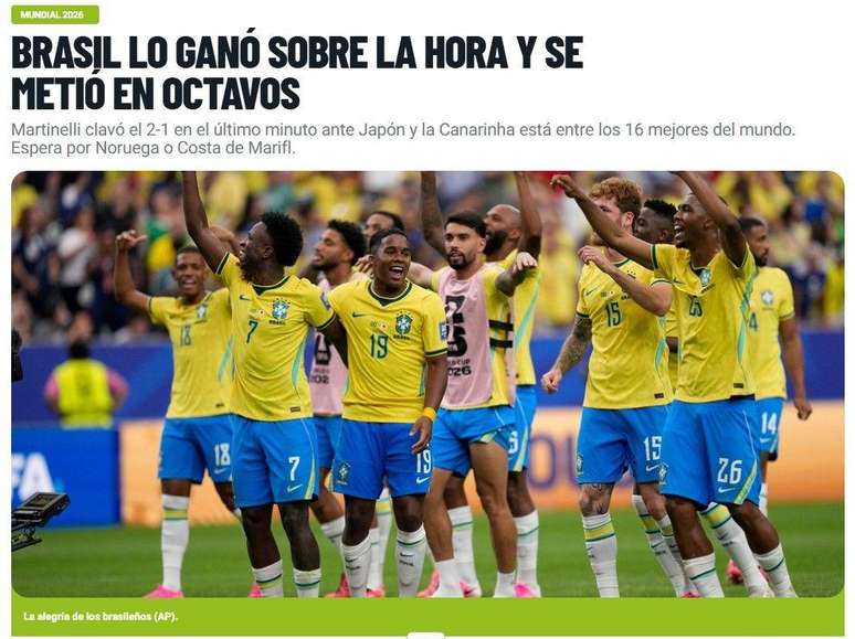 O Ol&eacute; fez cr&iacute;ticas ao Brasil, afirmou que o time sofreu de "Vinidepend&ecirc;ncia'