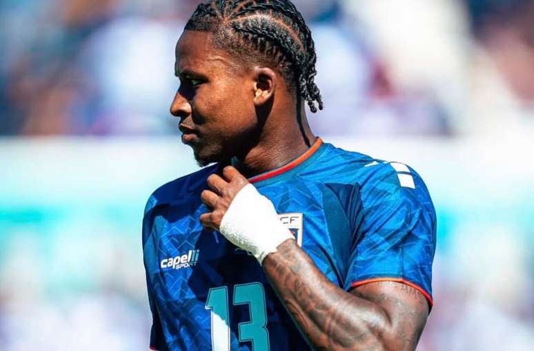 Sidny Cabral, jogador da sele&ccedil;&atilde;o de Cabo Verde &ndash;