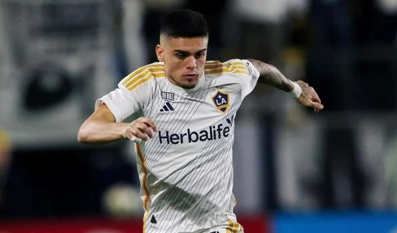 Gabriel Pec no Los Angeles Galaxy &ndash; Reprodu&ccedil;&atilde;o/Instagram