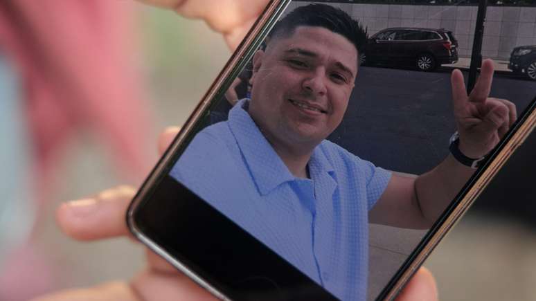 Foto de Darwin, um dos migrantes deportados do voo 164