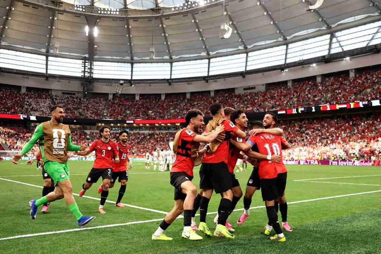 A vit&oacute;ria sobre a Nova Zel&acirc;ndia foi a primeira do Egito em uma Copa do Mundo &ndash;