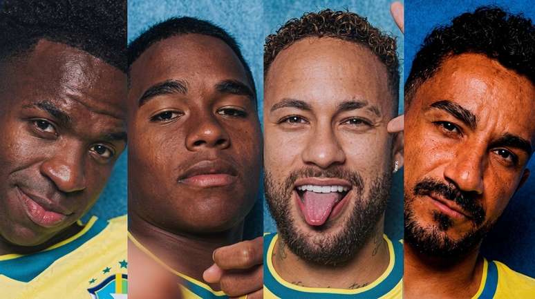 Vini Jr., Endrick, Neymar e Danilo: falta a beleza cl&aacute;ssica, sobra o carisma que seduz