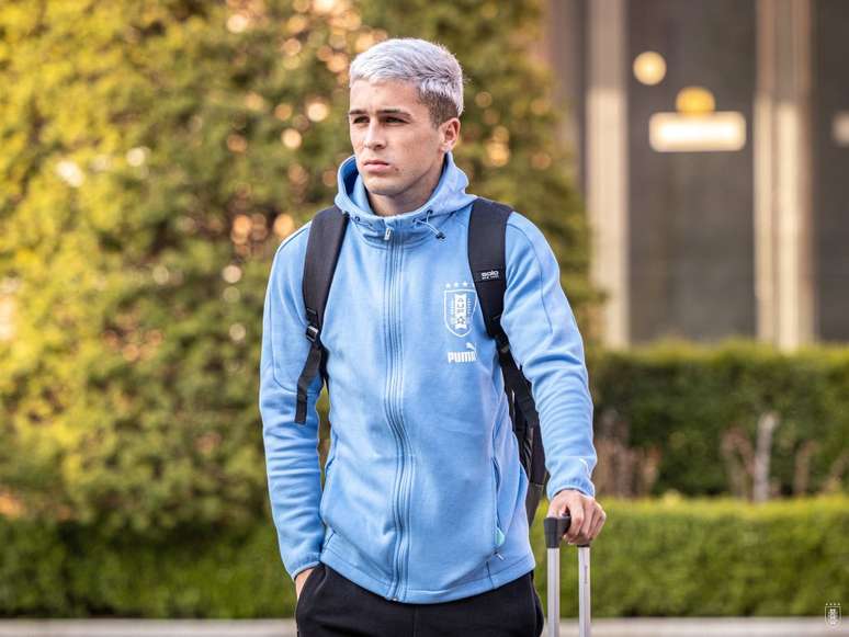 Diego Hern&aacute;ndez tamb&eacute;m j&aacute; atuou pela sele&ccedil;&atilde;o do Uruguai &ndash;